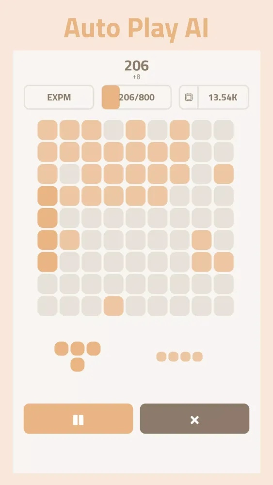 AI Simulator: Block Puzzle AI Ekran Görüntüleri