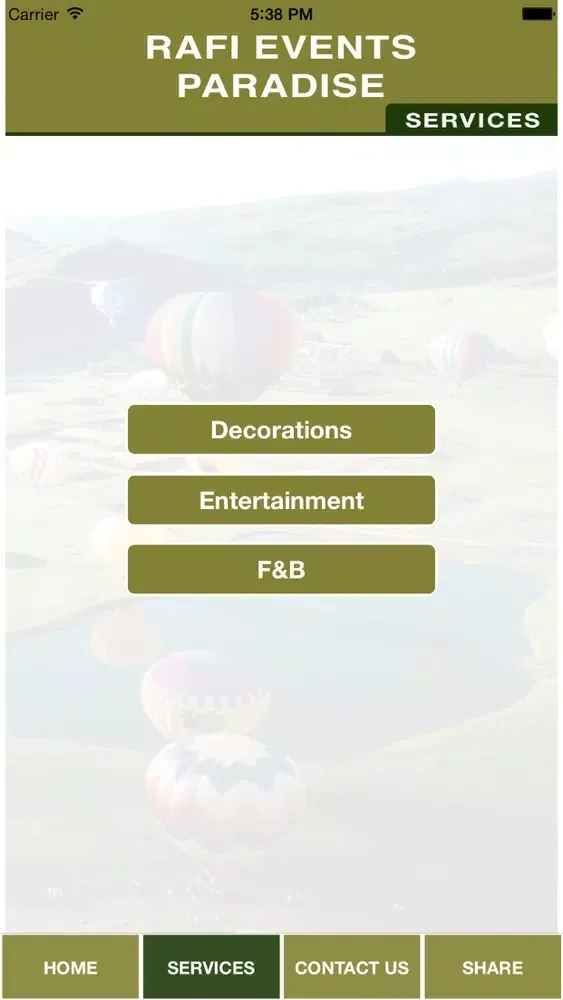 RAFI EVENTS PARADISE Screenshots