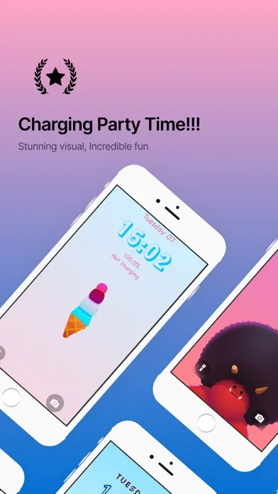 Tangkapan skrin Charging Party