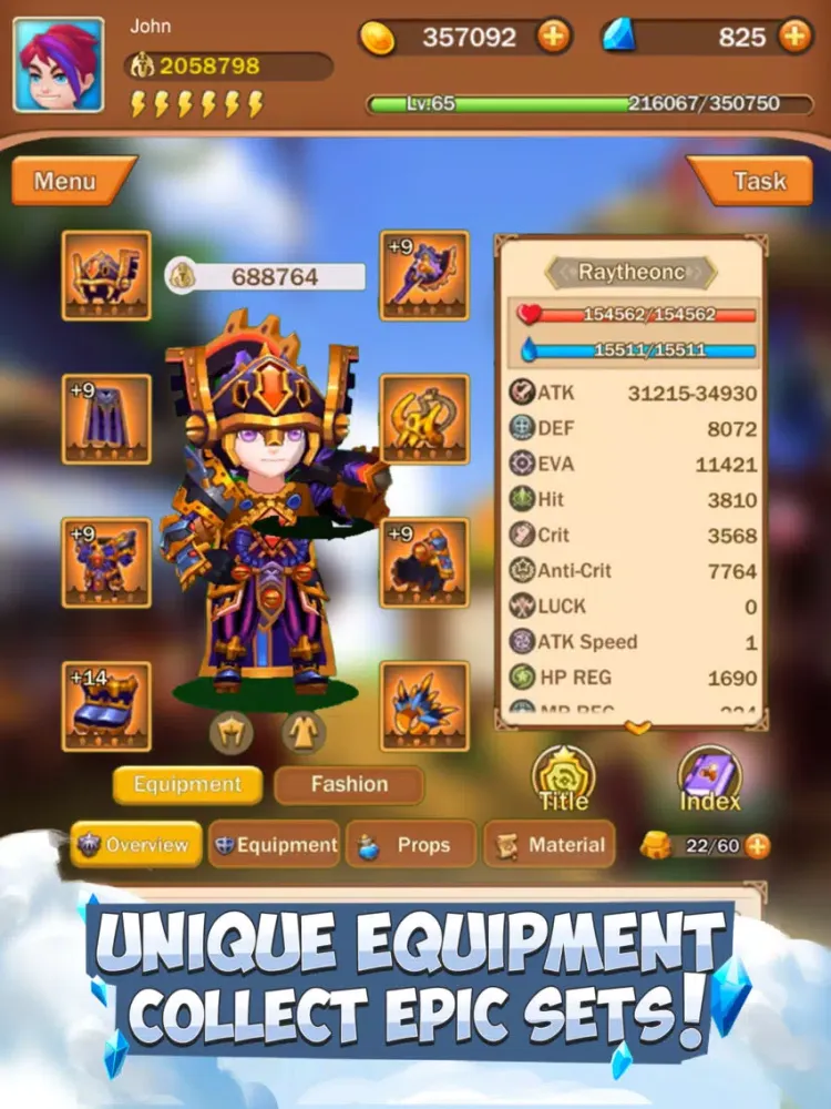 Knights & Dungeons iPad  Screenshots