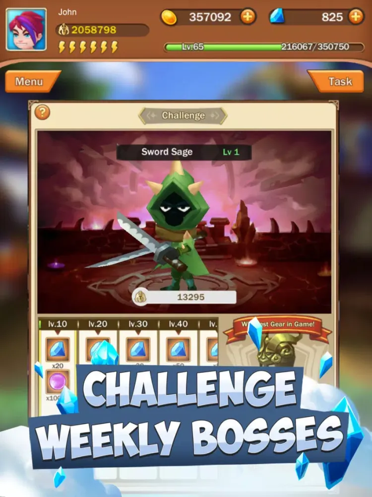 Knights & Dungeons iPad  Screenshots