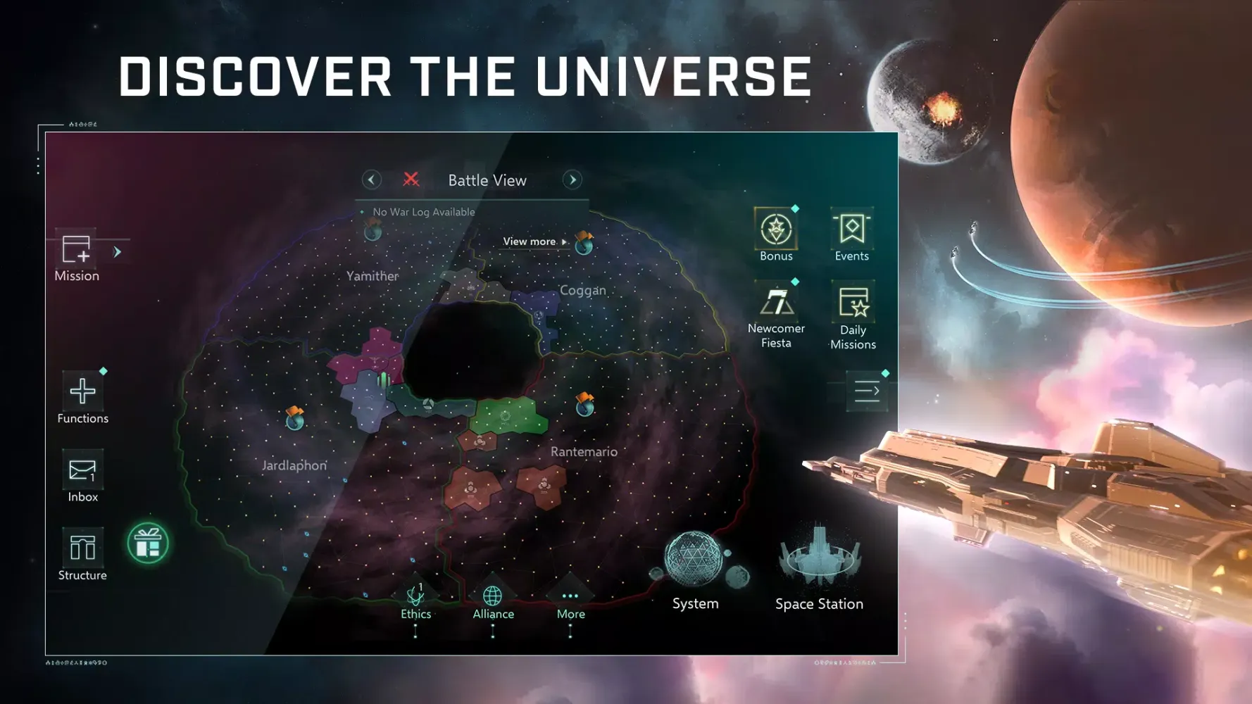Capturas de pantalla de Stellaris: Galaxy Command