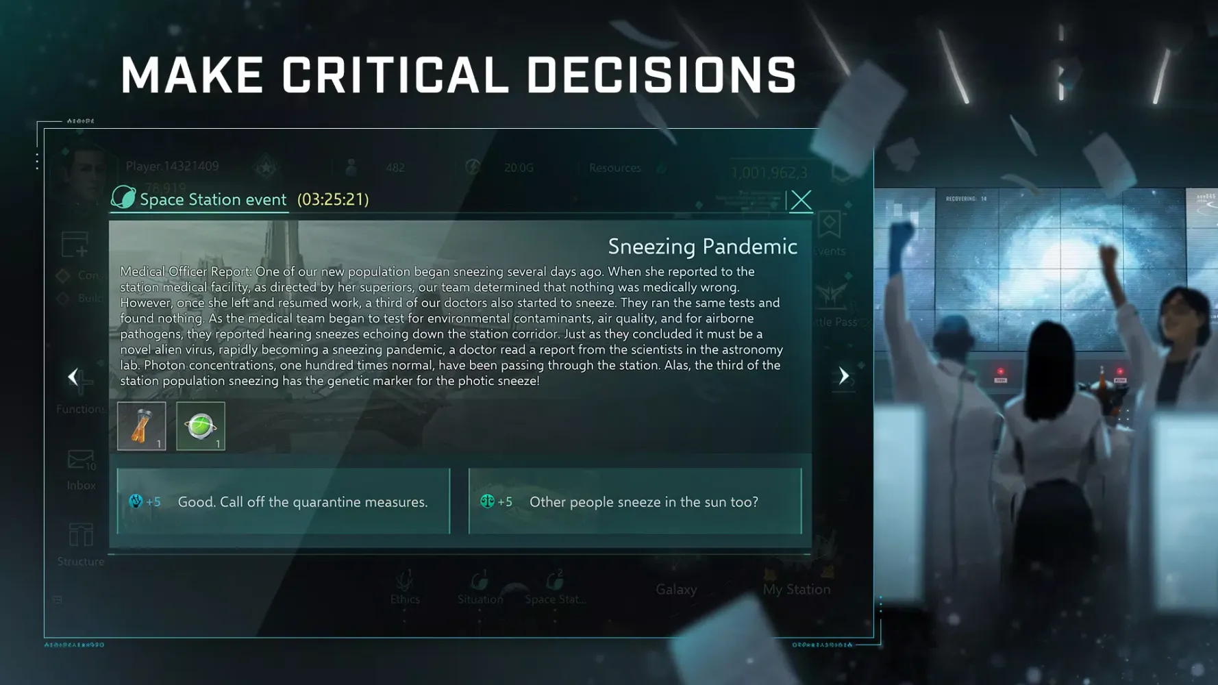 Capturas de pantalla de Stellaris: Galaxy Command