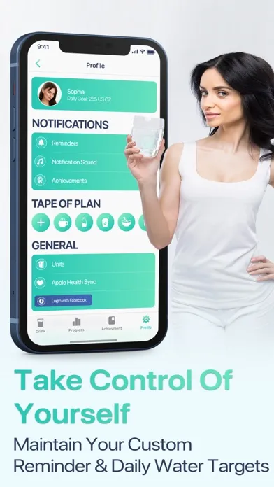 Water Reminder N Water Tracker スクリーンショット