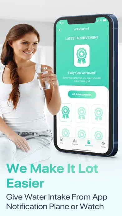 Water Reminder N Water Tracker スクリーンショット