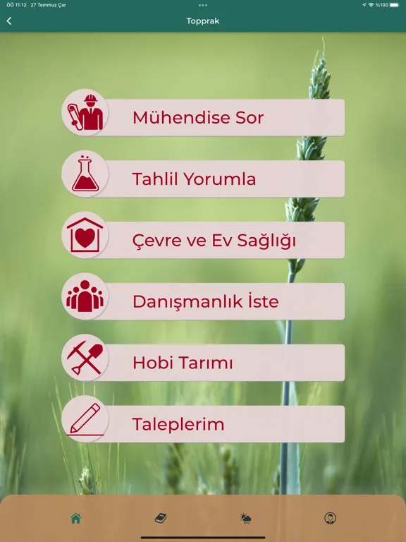 Zrzuty ekranu Topprak iPad 