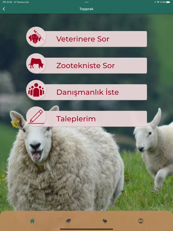 Zrzuty ekranu Topprak iPad 