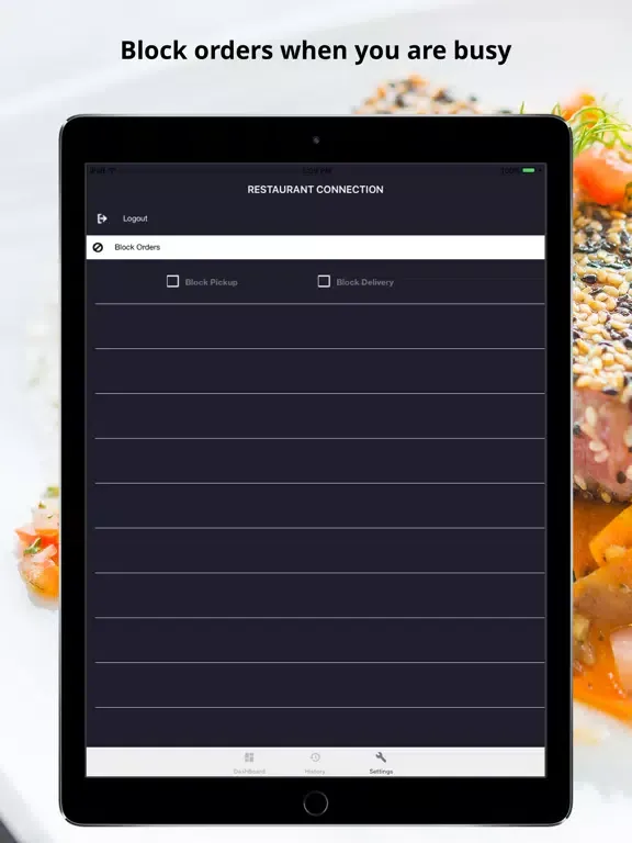 Capturas de pantalla de RC Restaurant Manager iPad 