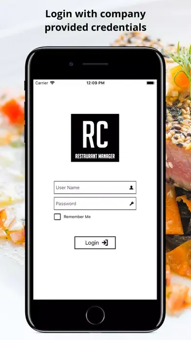 Capturas de pantalla de RC Restaurant Manager
