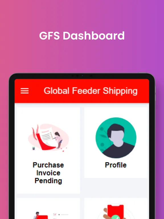 Capturas de pantalla de Global Feeder Shipping iPad 