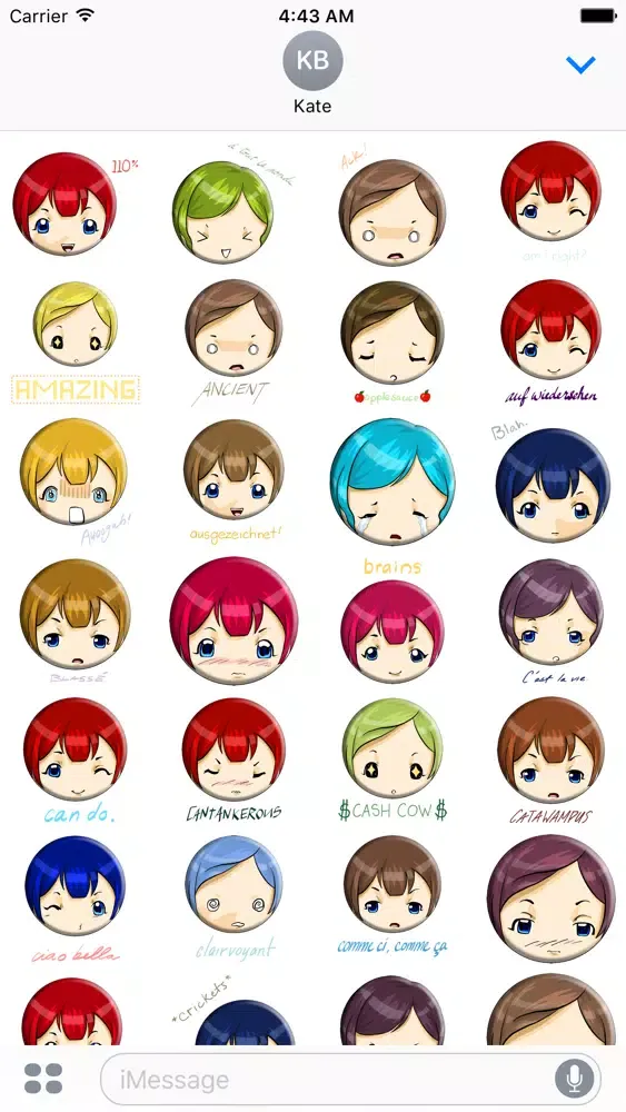 Скриншоты Pushpin Sticker Buttons Vol. 2