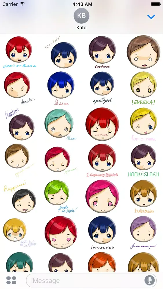 Скриншоты Pushpin Sticker Buttons Vol. 2
