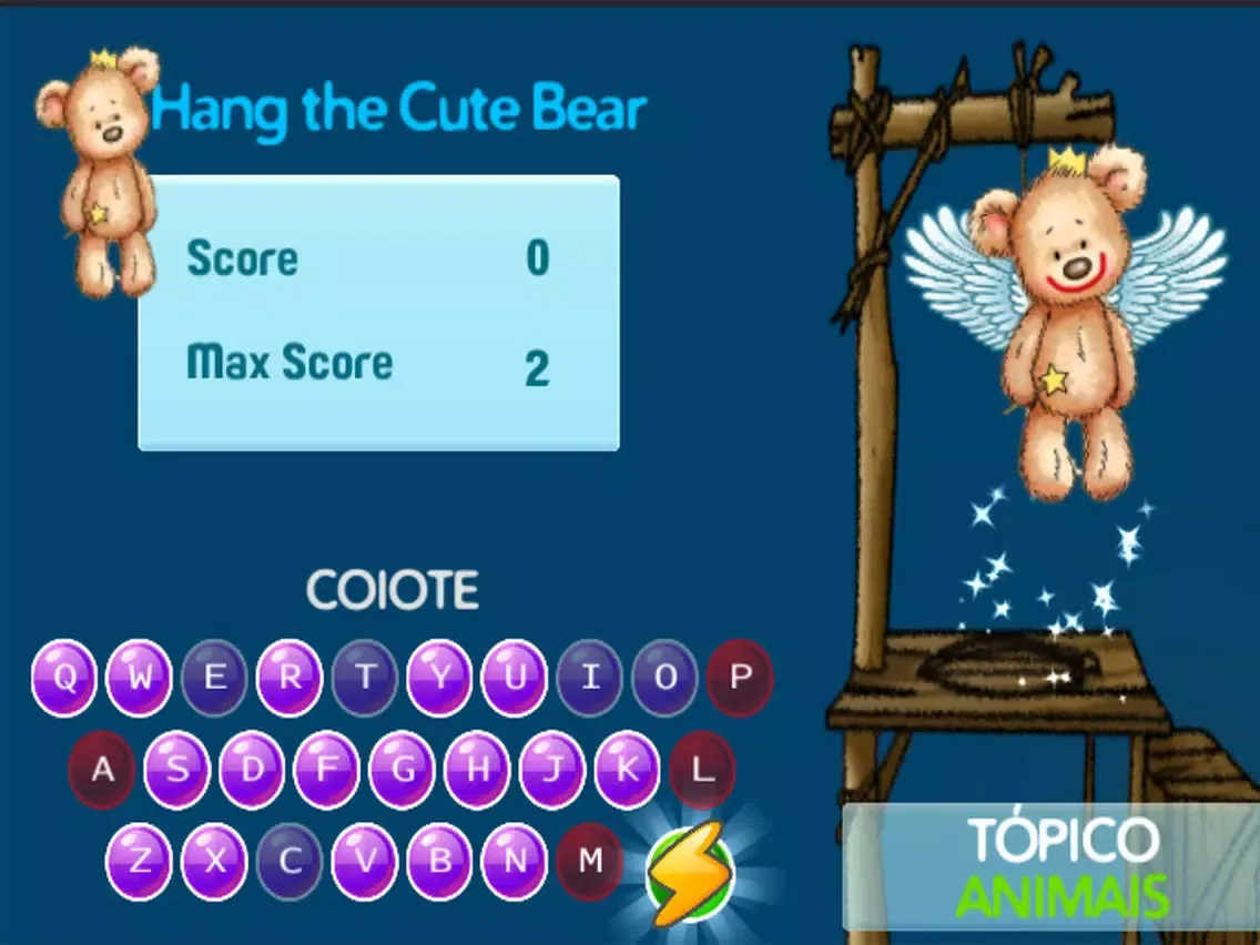 Hang the Cutest Bear iPad  स्क्रीनशॉट