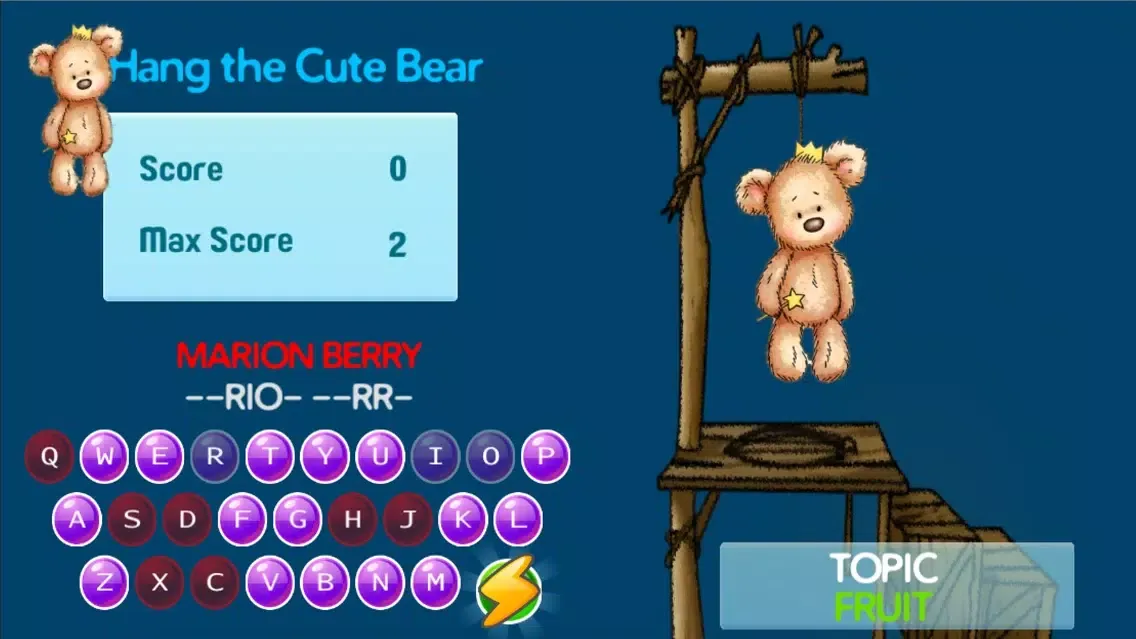 Hang the Cutest Bear स्क्रीनशॉट