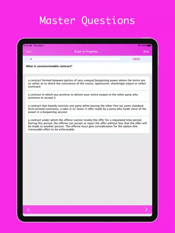 PARALEGAL PART 1, PART 2 iPad  Screenshots