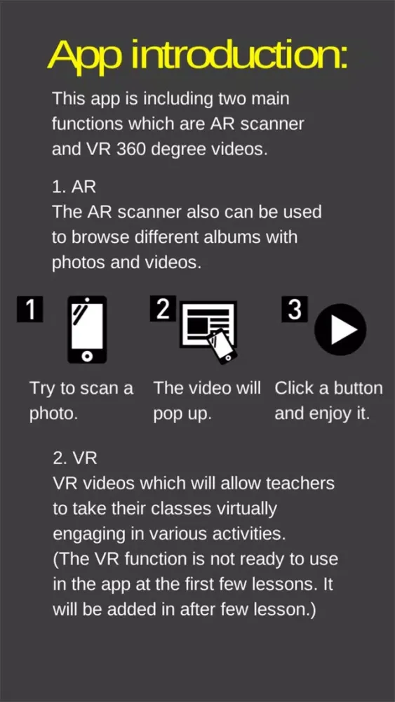 ITC VR AR سکرین شاٹس