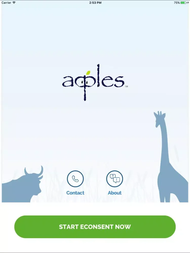Ảnh chụp màn hình của My APPLES Study iPad 