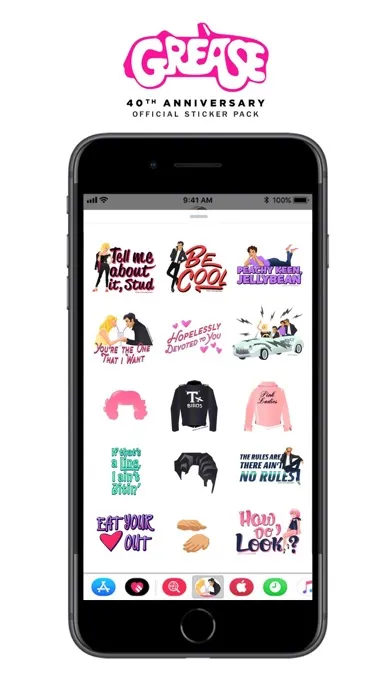 Official Grease Stickers应用截图