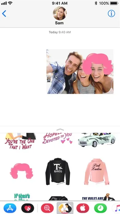 Official Grease Stickers应用截图