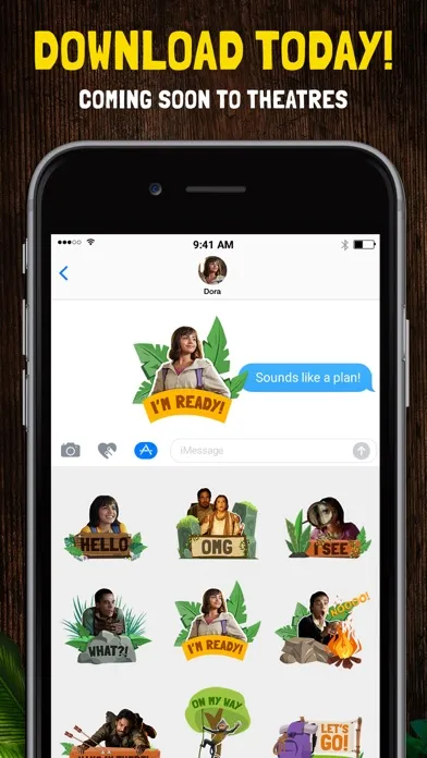 Capturas de tela do Dora Movie Sticker Pack
