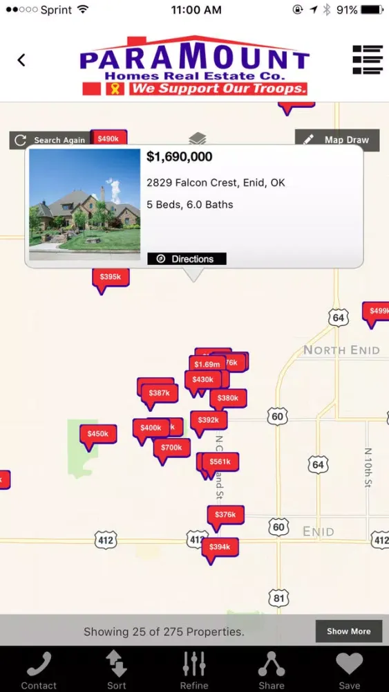 Paramount Homes Real Estate Co应用截图