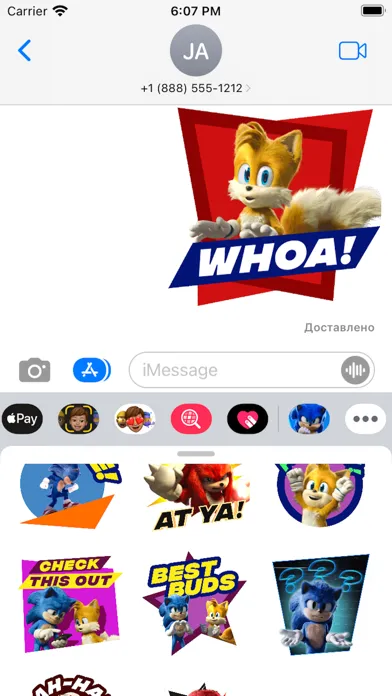 Screenshot di Sonic 2 Movie Stickers