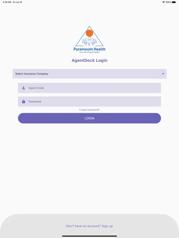 ภาพหน้าจอของ AgentDeck - Paramount TPA iPad 