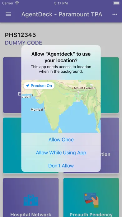 ภาพหน้าจอของ AgentDeck - Paramount TPA