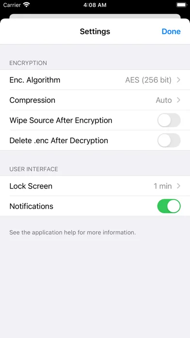 Paranoia File Encryption Lite应用截图