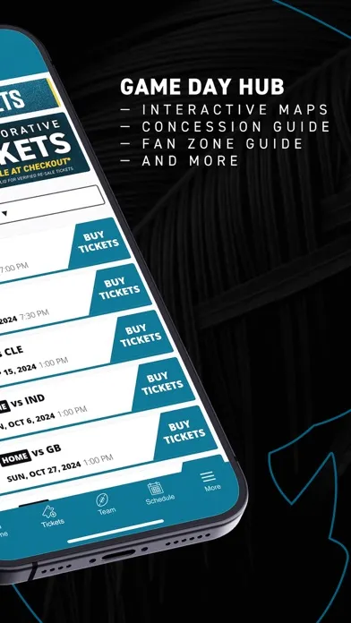 Captures d'écran de Official Jacksonville Jaguars