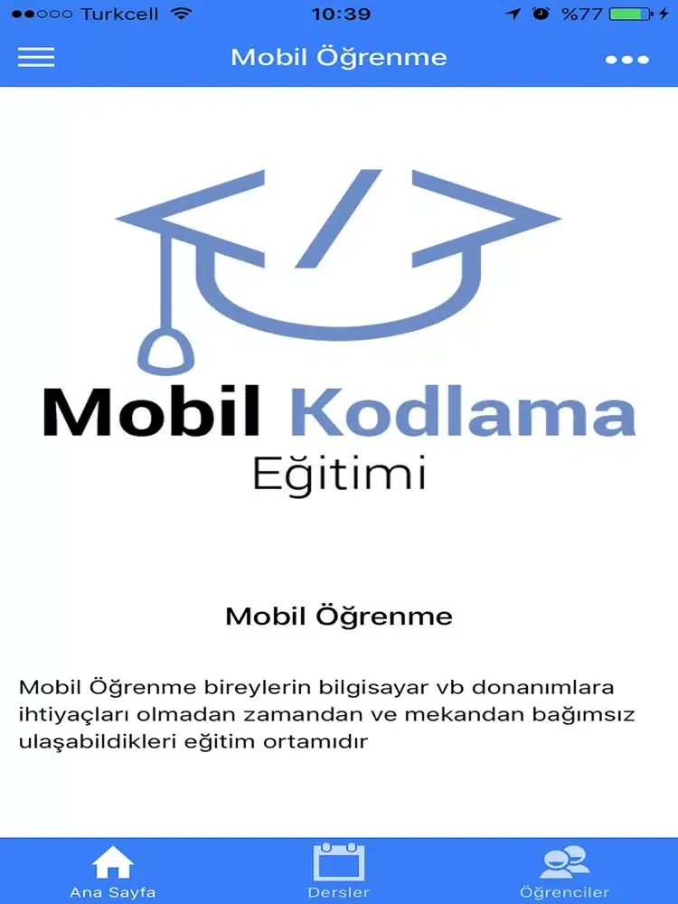 Mobil Kodlama iPad  Screenshots