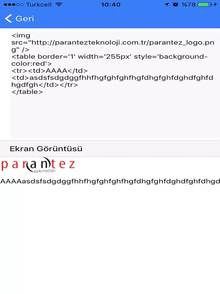 Mobil Kodlama iPad  Screenshots