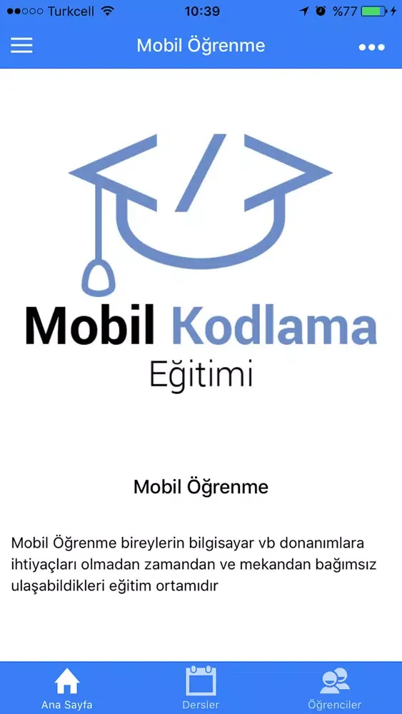 Mobil Kodlama Screenshots