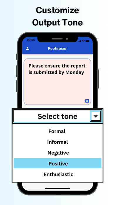 Ảnh chụp màn hình của Paraphrase Tool: Rephraser