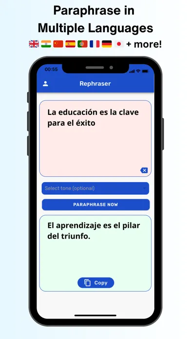 Paraphrase Tool: Rephraser Screenshots