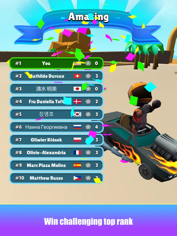 Zrzuty ekranu Jeep Frenzy iPad 