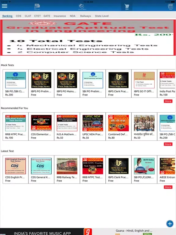 Free Jobs News iPad  سکرین شاٹس