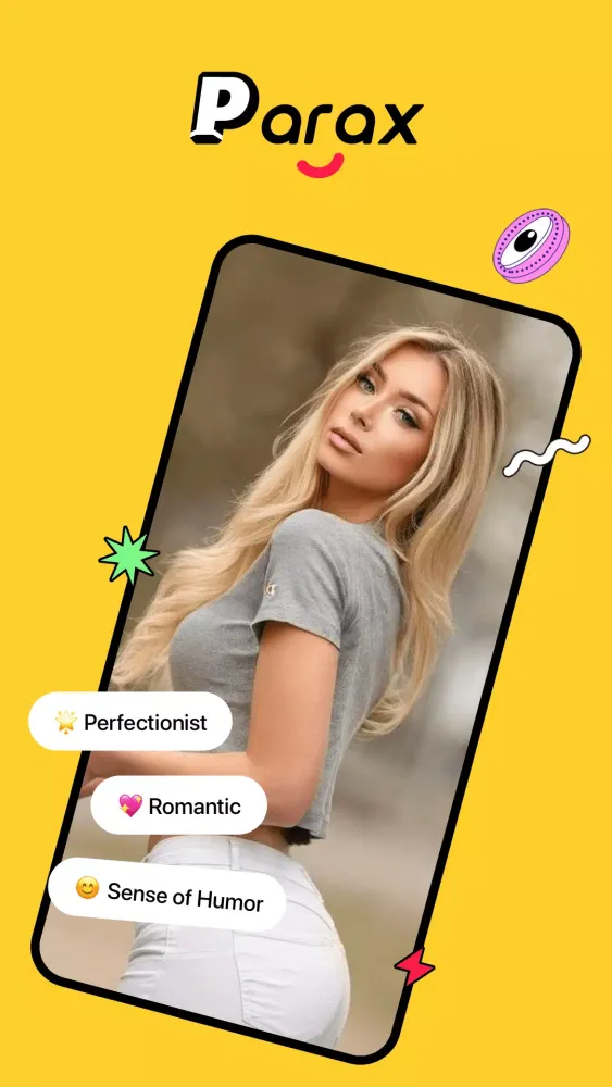 Tangkapan layar ParaX lite: 1v1 video chat
