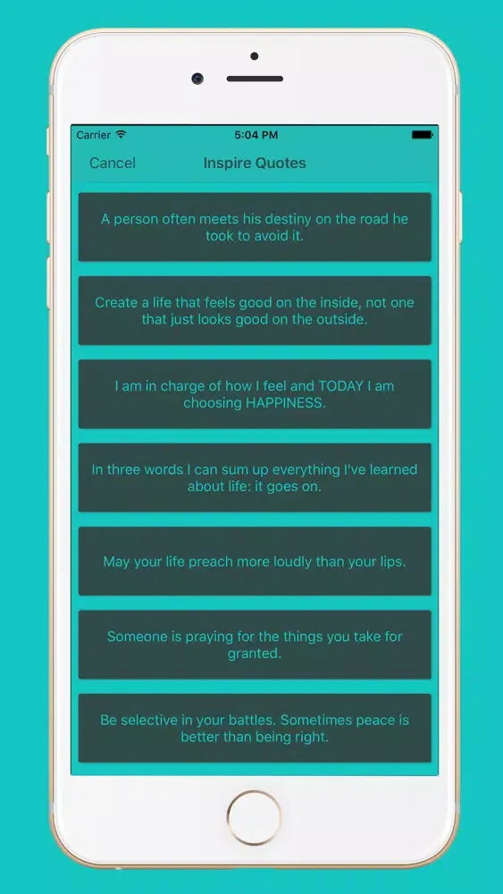 Capturas de pantalla de Inspire - Graphical Quotes