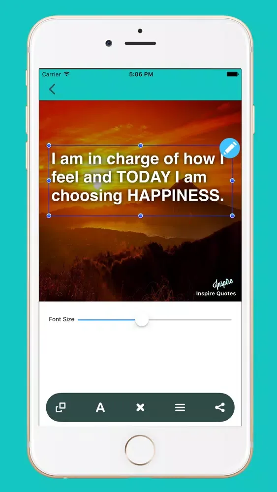 Capturas de pantalla de Inspire - Graphical Quotes