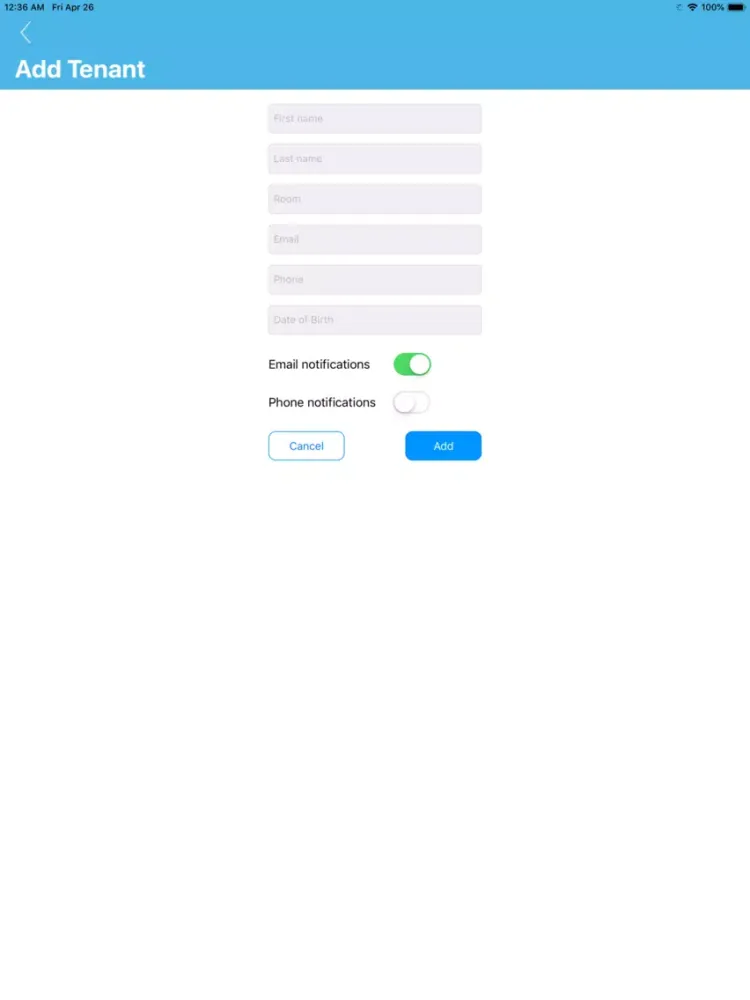 Parcel Tracker iPad  Ekran Görüntüleri