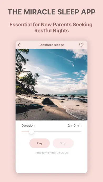 Capturas de tela do Baby sleep sounds by Easynap