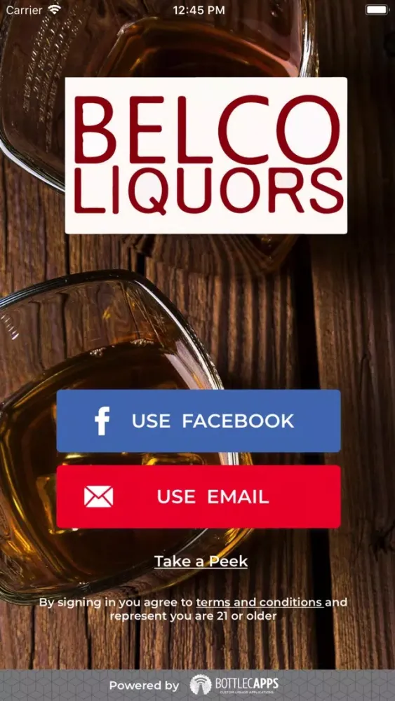 Ảnh chụp màn hình của Belco Liquors