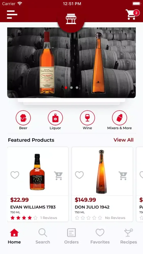 Ảnh chụp màn hình của Belco Liquors