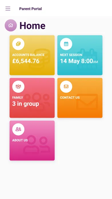 Parent Portal Ekran Görüntüleri