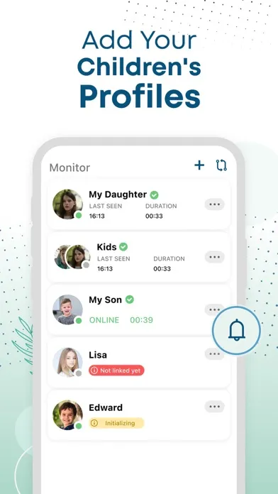Captures d'écran de Eva: WA Family Online Tracker