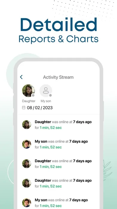 Captures d'écran de Eva: WA Family Online Tracker