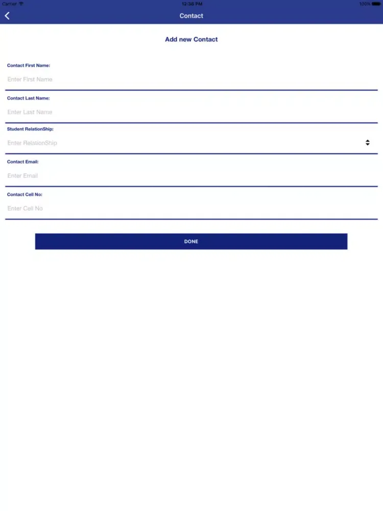 ParentOrbit Sign In Sign Out iPad  Ekran Görüntüleri