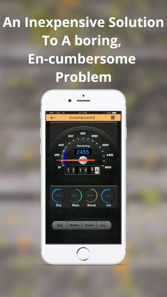 Student Driving Log With Timer Screenshots