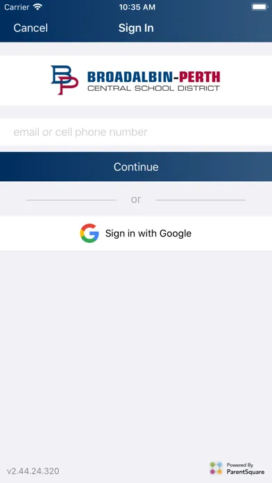 Broadalbin-Perth ParentSquare Screenshots
